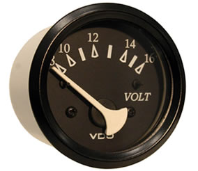 VDO Cockpit Marine Voltmeter